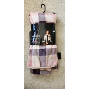 New Cuddle Duds Reversible Cozy Plush Wrap